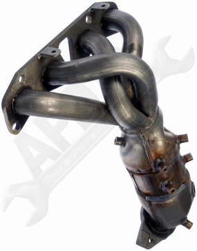 APDTY 157496 Catalytic Converter with Integrated Exhaust Manifold