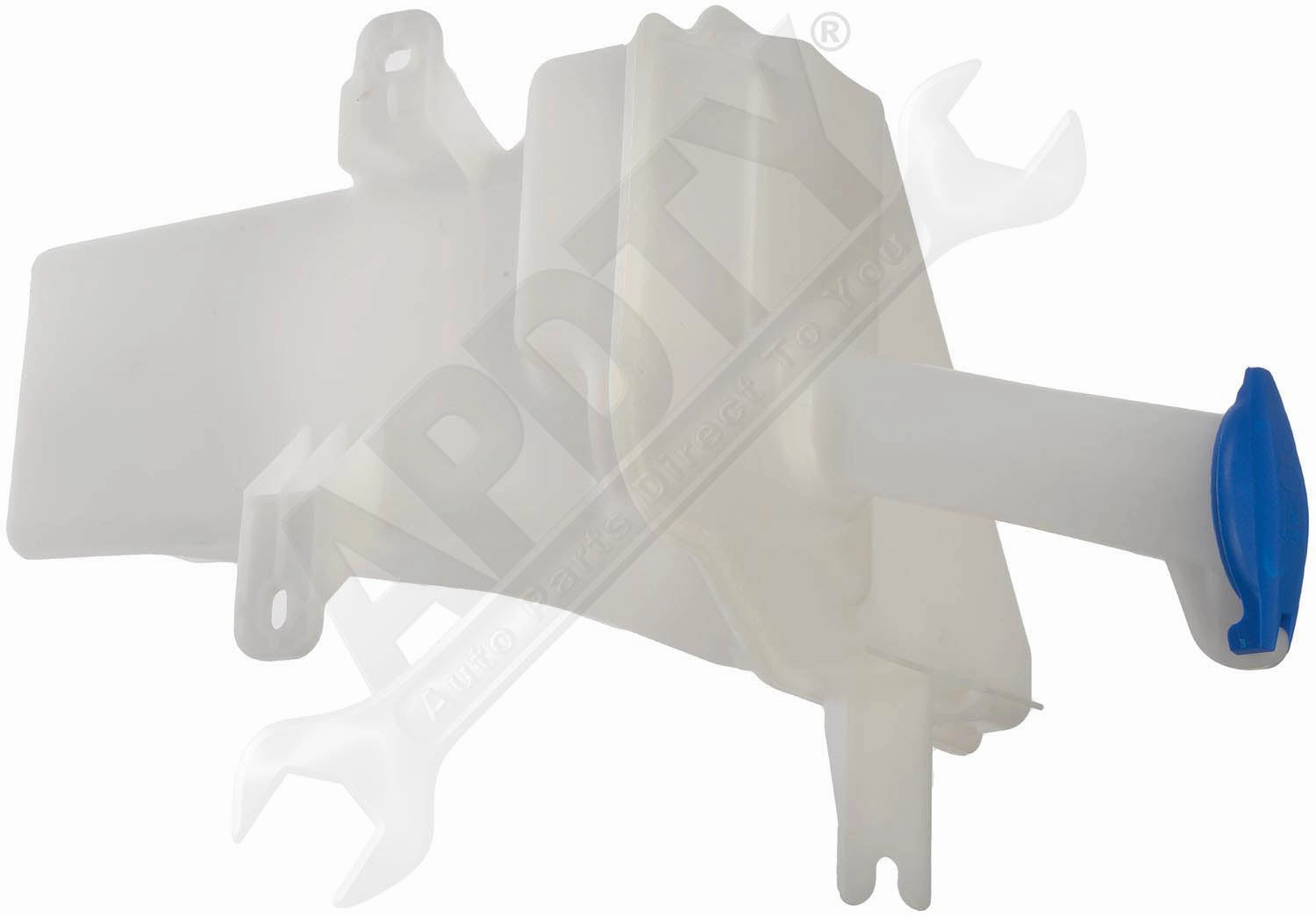 APDTY 157629 Windshield Washer Fluid Reservoir w/o Washer Pump