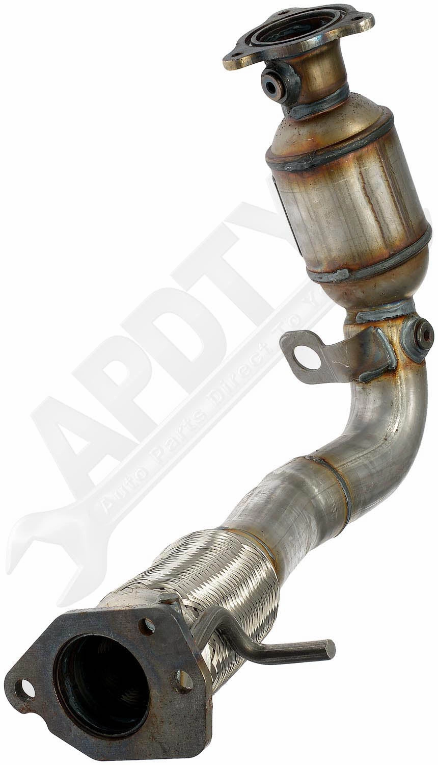 APDTY 157642 Engine Exhaust Catalytic -Converter - Not CARB Compliant