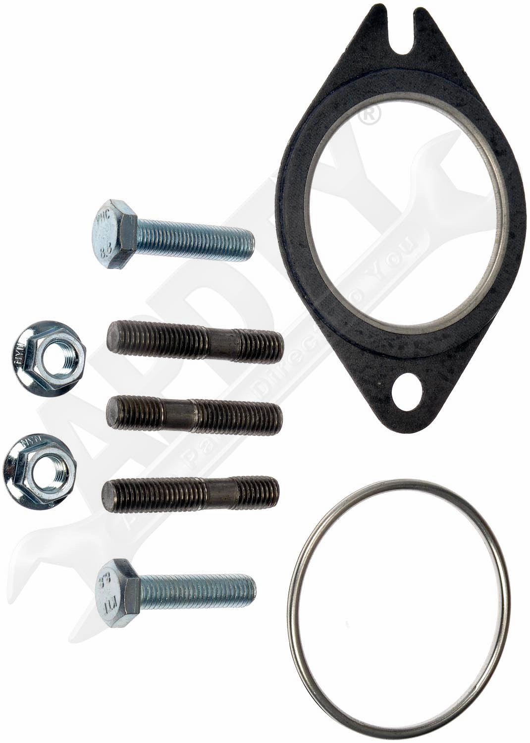 APDTY 157642 Engine Exhaust Catalytic -Converter - Not CARB Compliant