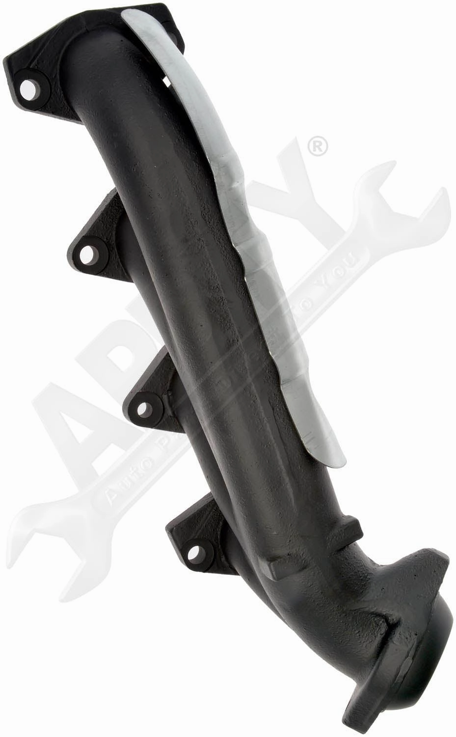 APDTY 157806 Cast Iron Ceramic Coated Exhaust Manifold Kit Right Side 5.4L