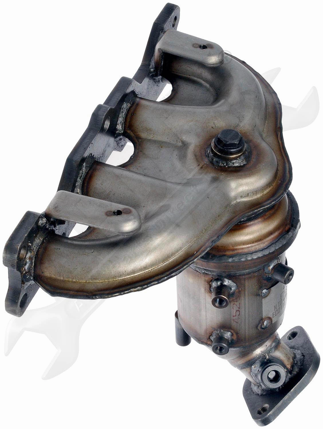 APDTY 157991 Exhaust Manifold w/Integrated Catalytic Converter - CARB Compliant