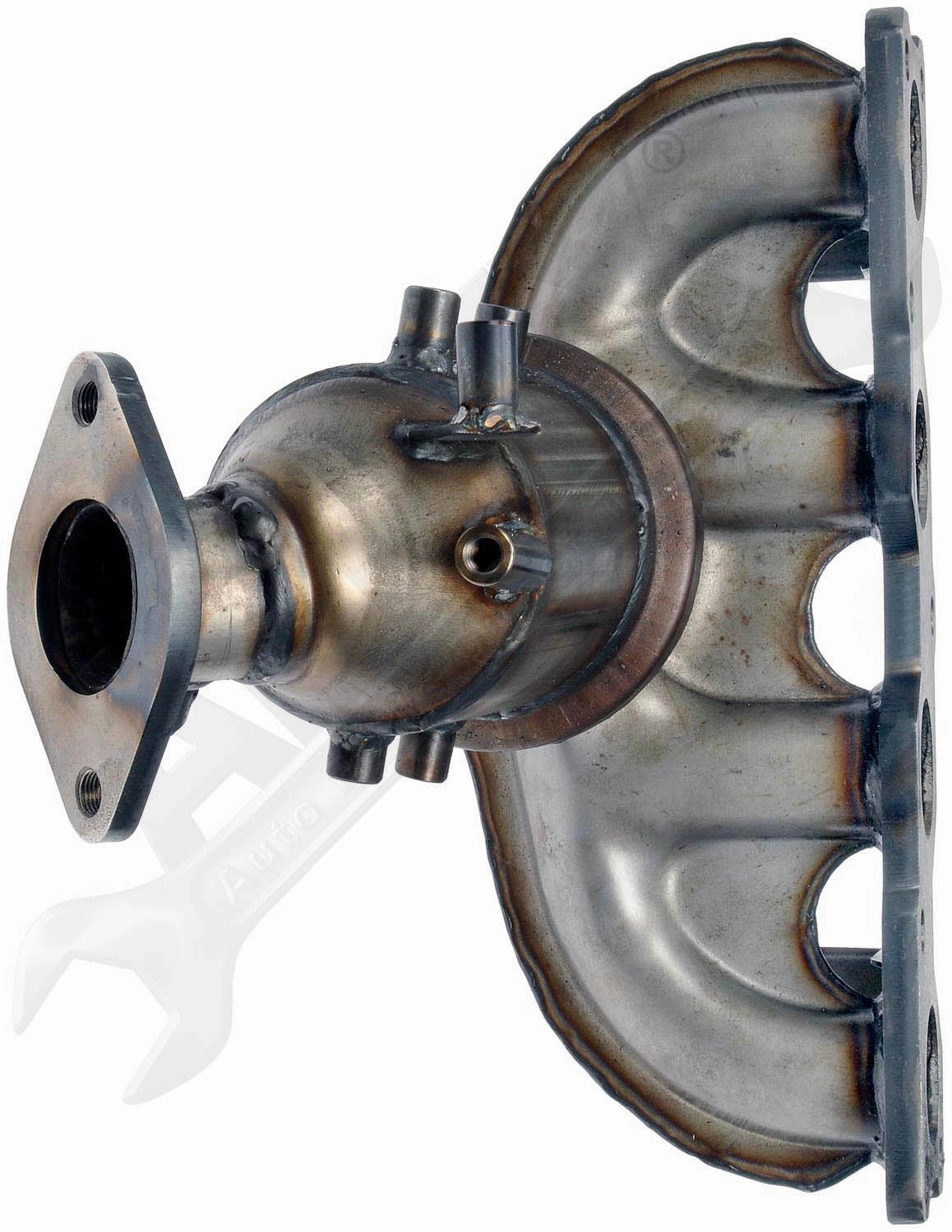 APDTY 157991 Exhaust Manifold w/Integrated Catalytic Converter - CARB Compliant