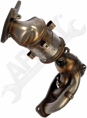 APDTY 157992 Exhaust Manifold w/Integrated Catalytic Converter - CARB Compliant