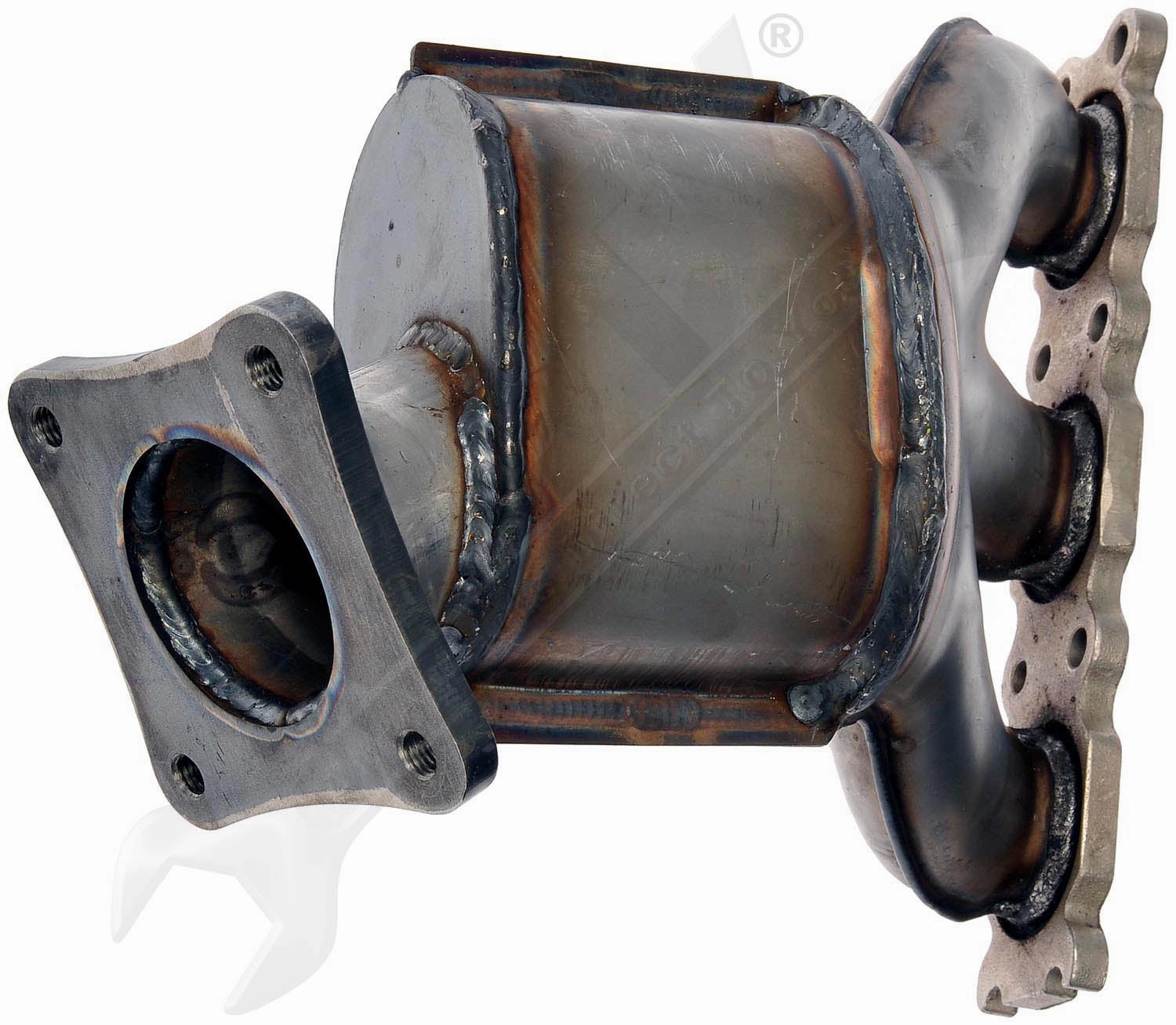 APDTY 157993 Catalytic Converter with Integrated Exhaust Manifold CARB Compliant