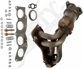 APDTY 157994 Catalytic Converter with Integrated Exhaust Manifold