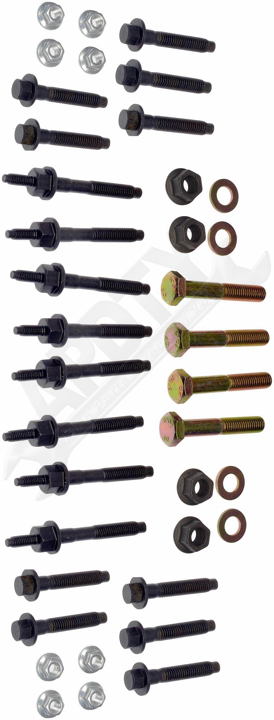 APDTY 158184 Exhaust Manifold Hardware And Gasket Kit (Left & Right)