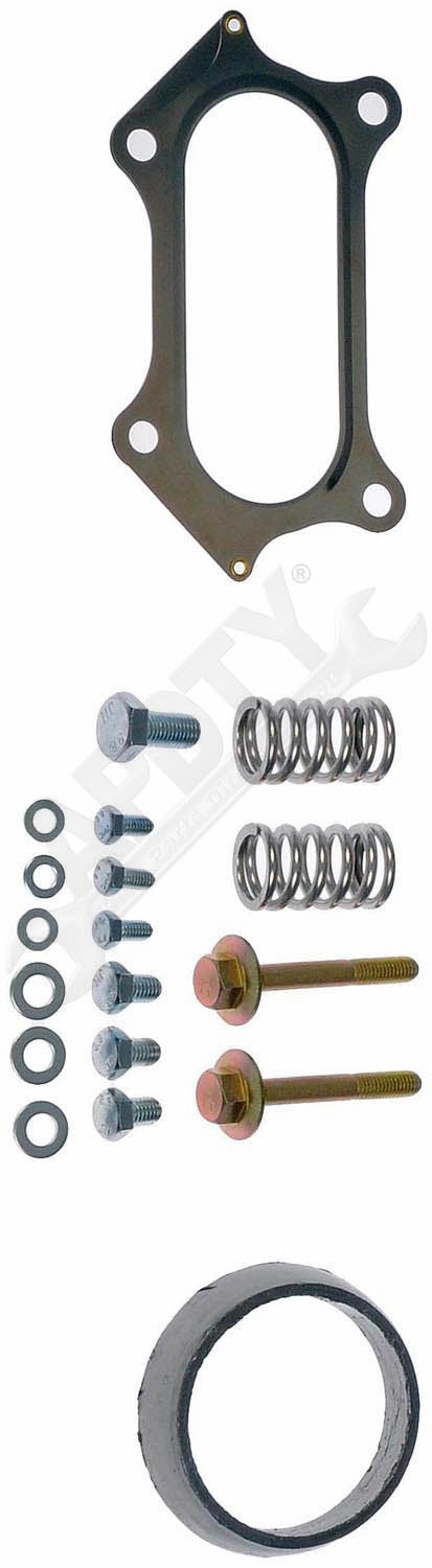 APDTY 158252 Exhaust Manifold with Integrated Catalytic Converter CARB Compliant