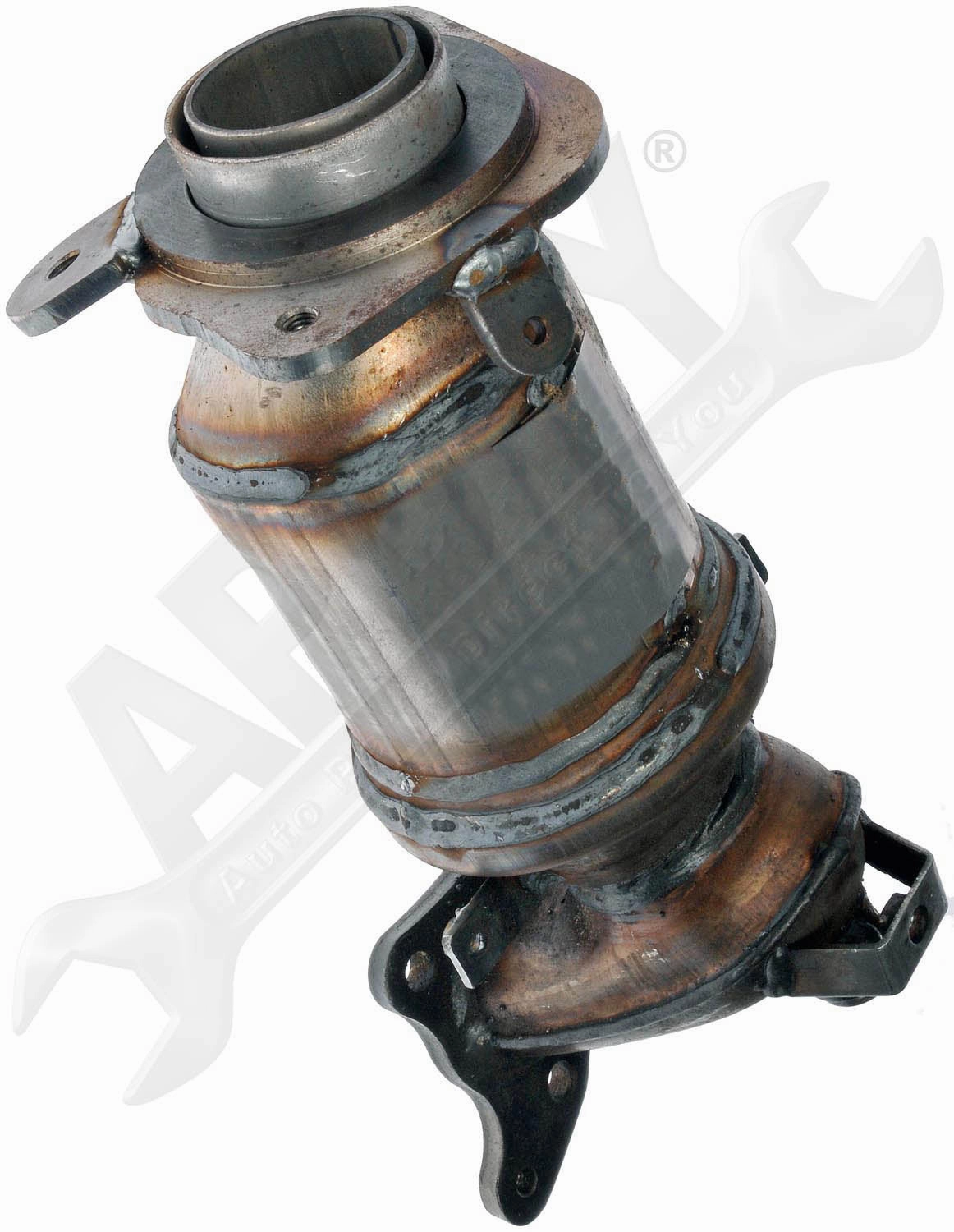 APDTY 158252 Exhaust Manifold with Integrated Catalytic Converter CARB Compliant