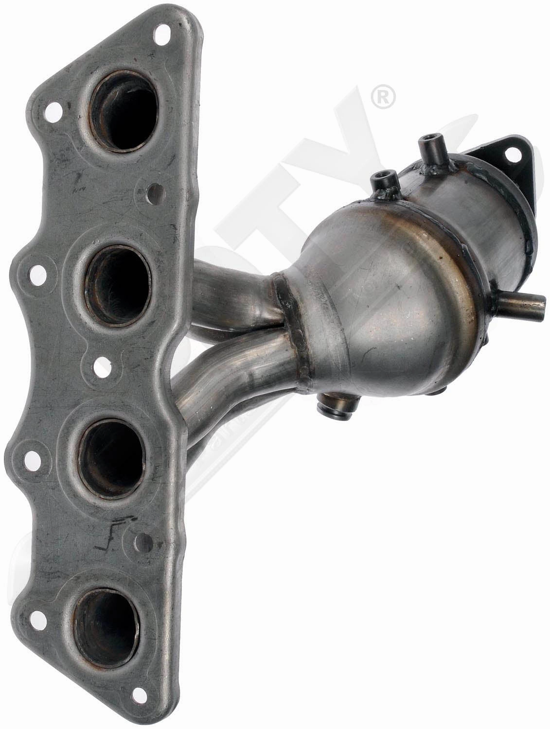 APDTY 158254 Exhaust Manifold with Integrated Catalytic Converter CARB Compliant