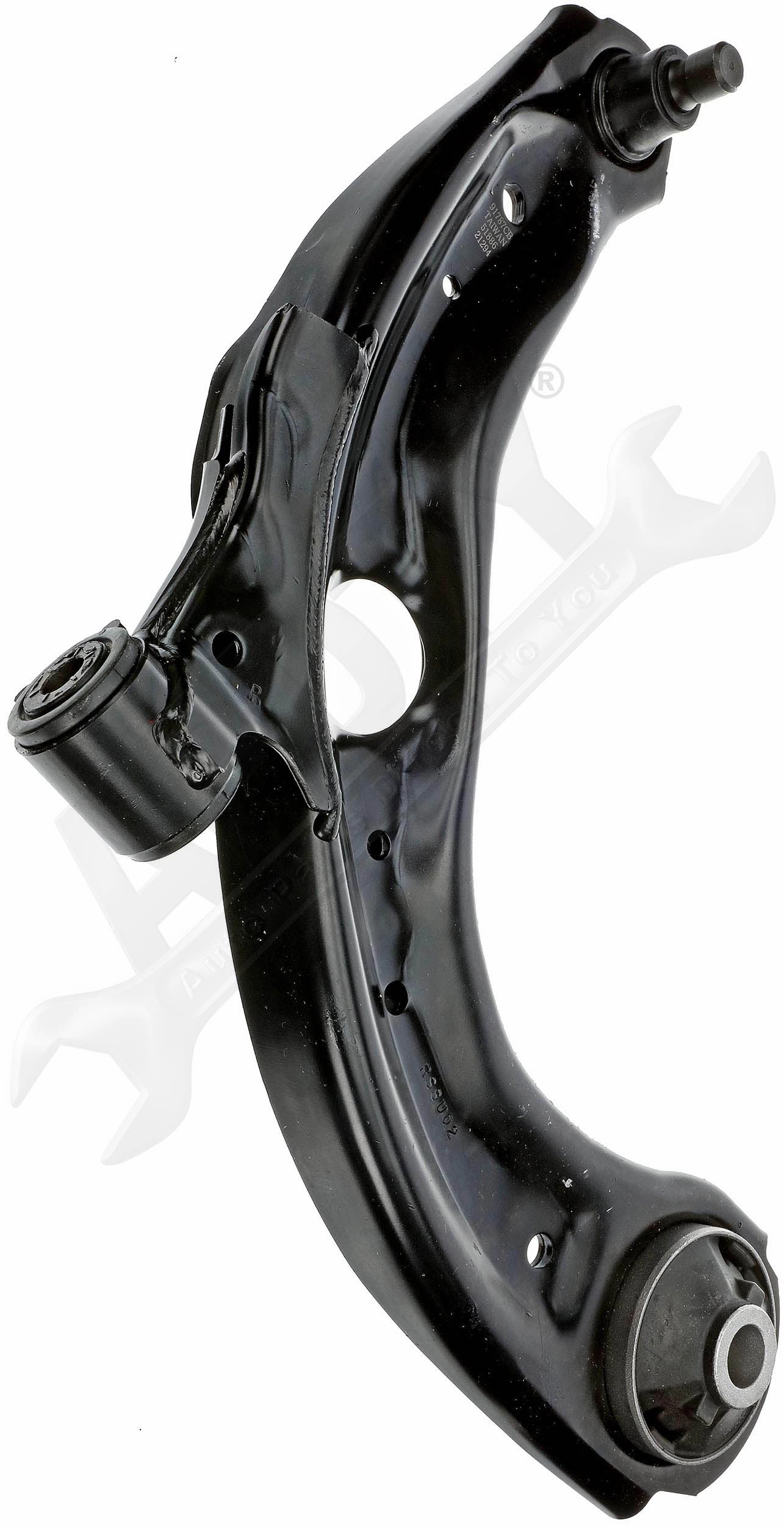 APDTY 158792 Front Right Lower Suspension Control Arm with Ball Joint