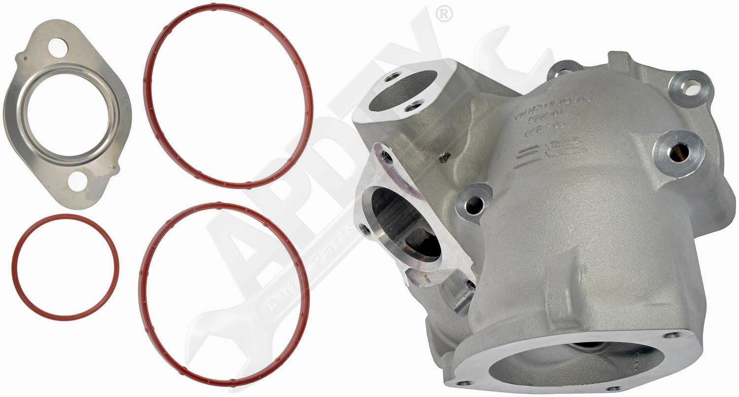 APDTY 158910 Exhaust Gas Recirculation (EGR) Valve Manifold Housing