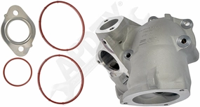 APDTY 158910 Exhaust Gas Recirculation (EGR) Valve Manifold Housing