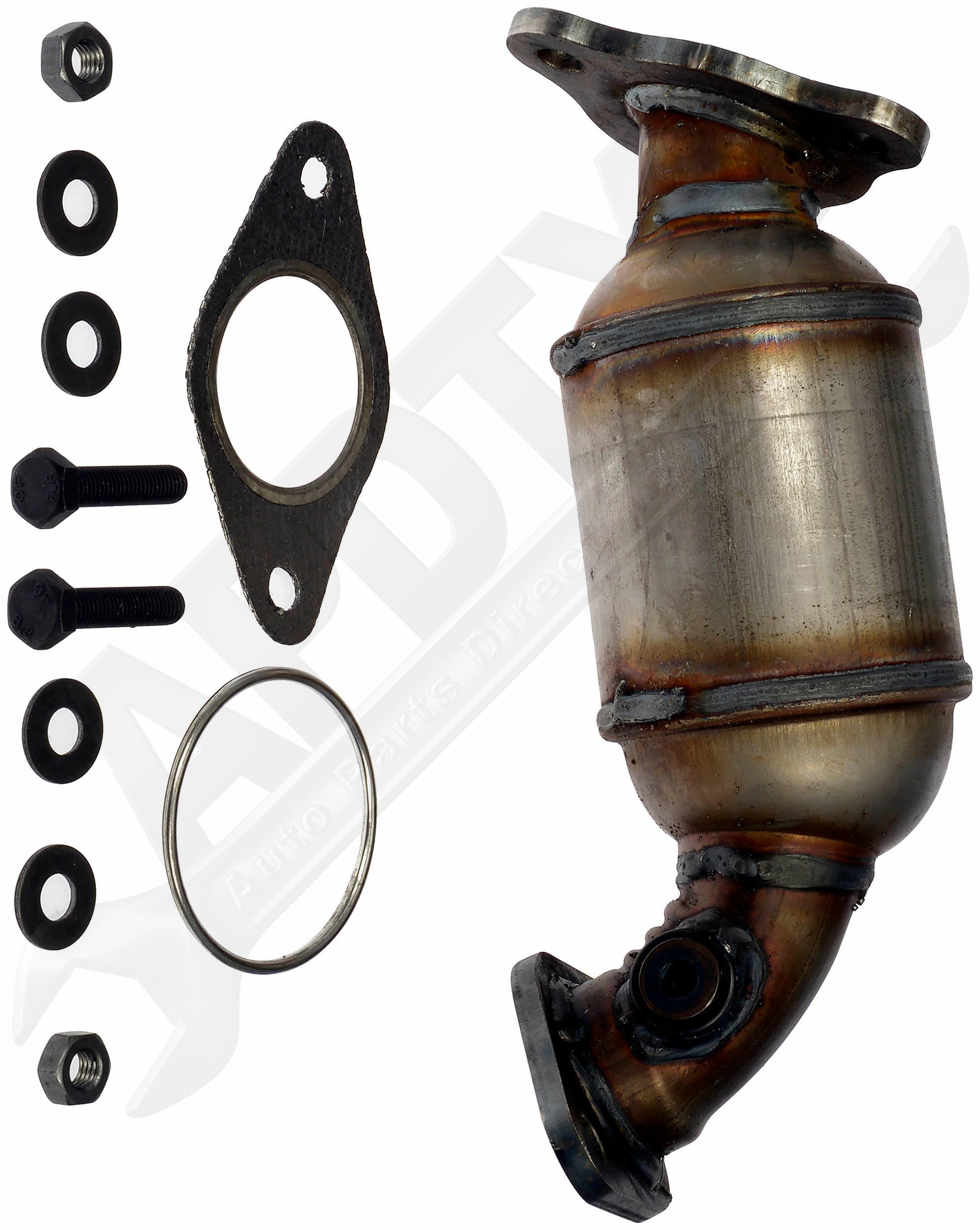 APDTY 158955 Exhaust Catalytic Converter - Not CARB Compliant