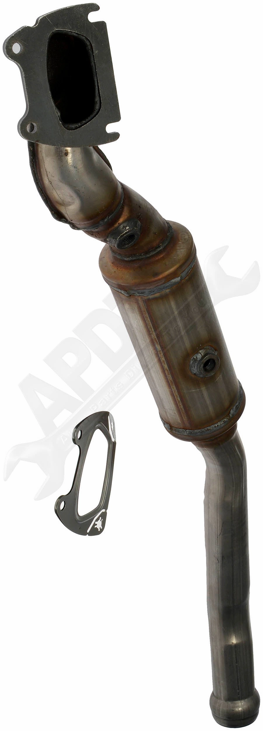 APDTY 158956 Catalytic Converter with Integrated Exhaust Manifold & Pipe