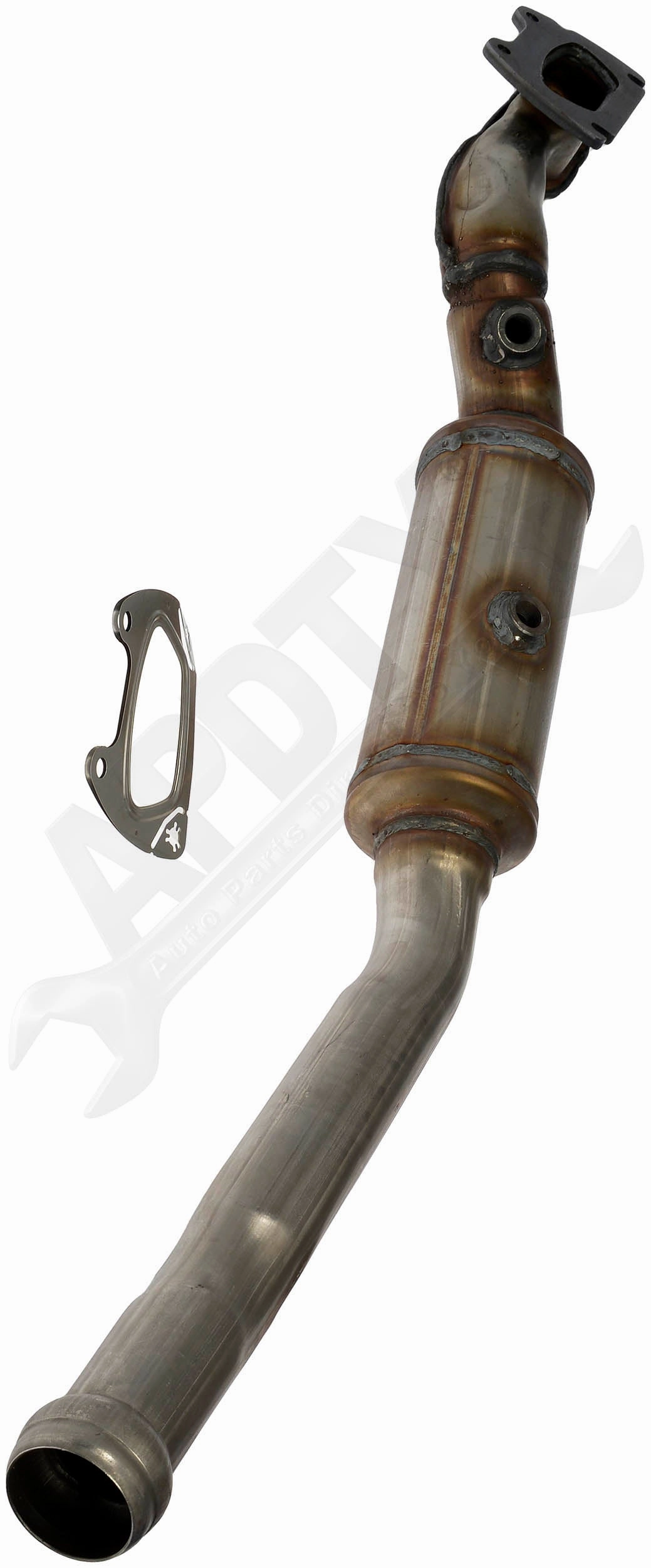 APDTY 158956 Catalytic Converter with Integrated Exhaust Manifold & Pipe
