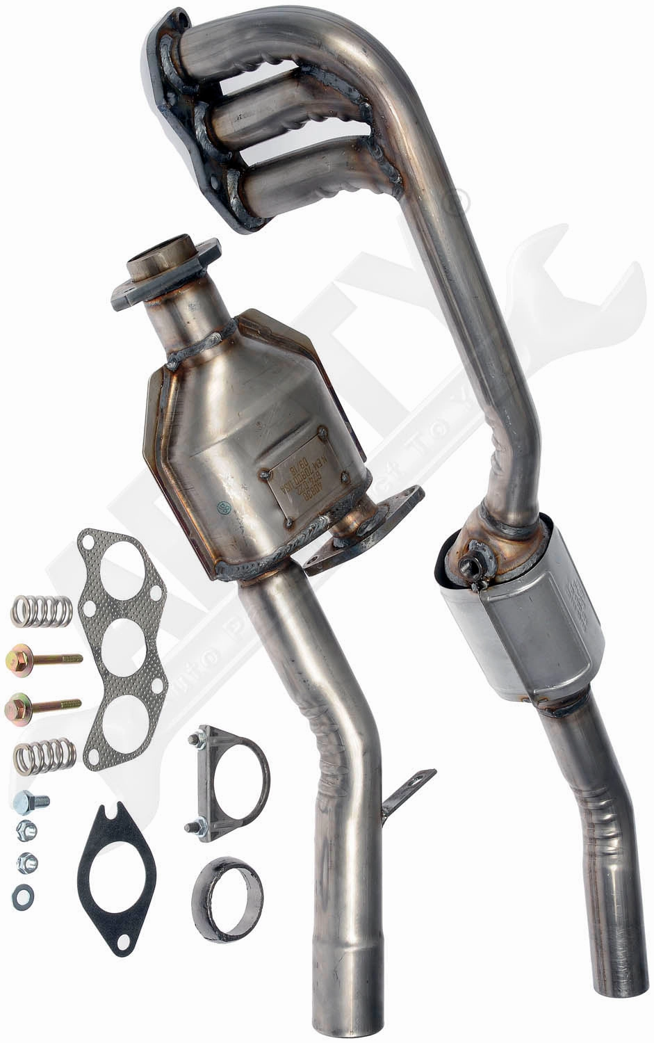 APDTY 159218 Catalytic Converter with Integrated Exhaust Manifold CARB Compliant