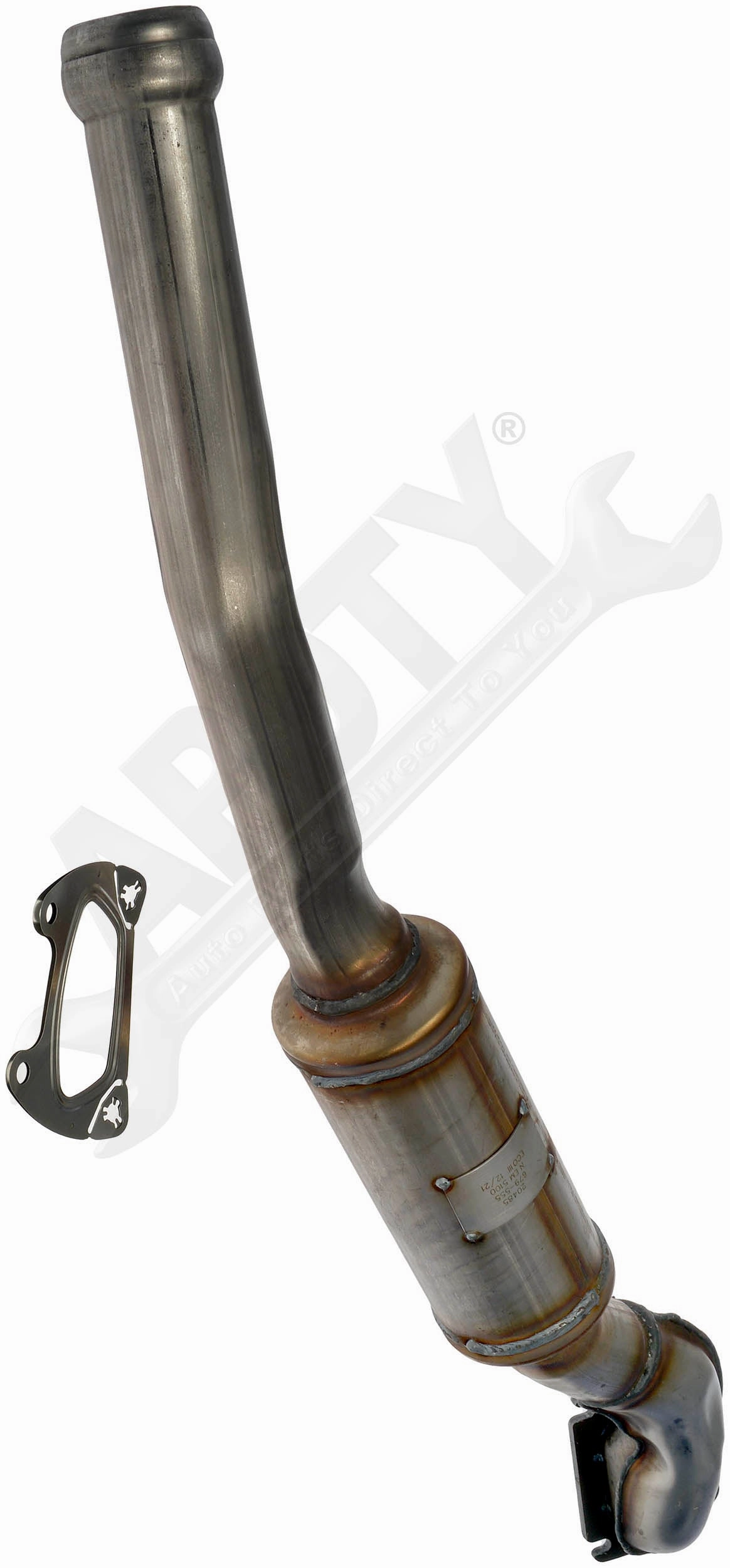 APDTY 159223 Catalytic Converter with Integrated Exhaust Manifold - Right Side