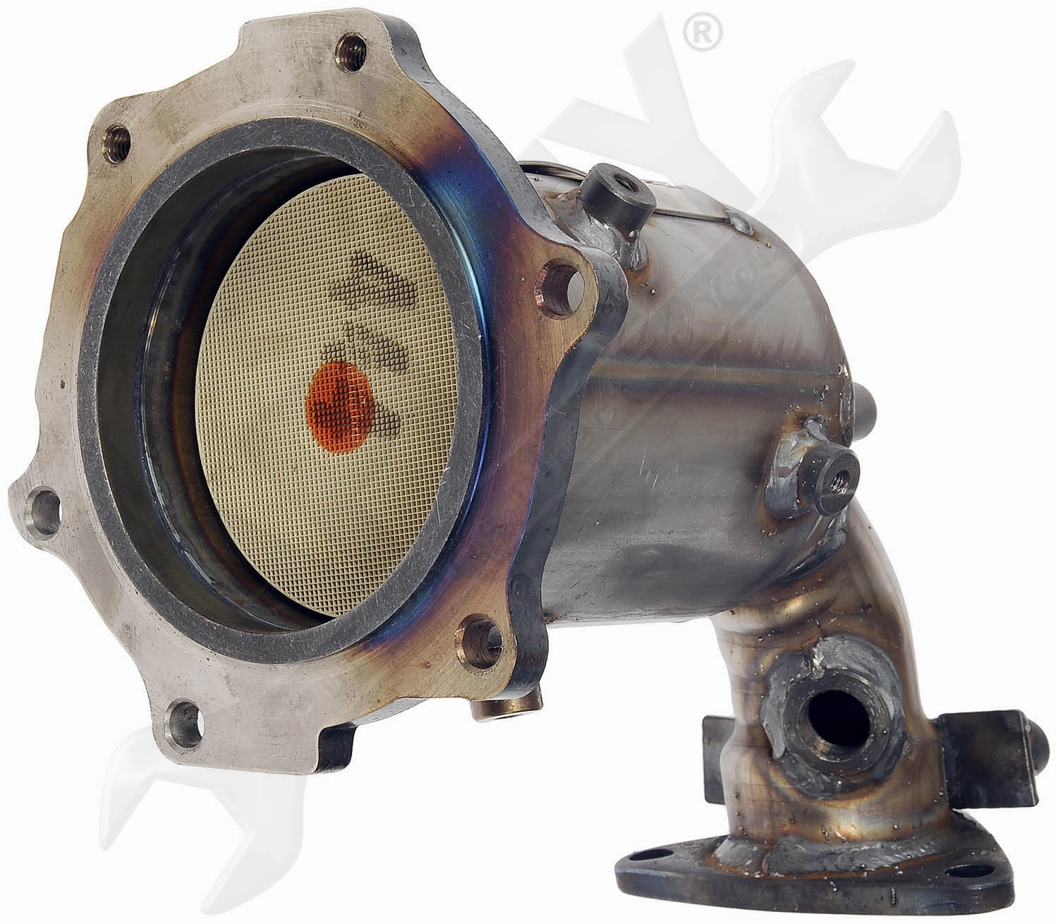 APDTY 159472 Front Upper Three Way Catalytic Converter Assembly CARB Compliant