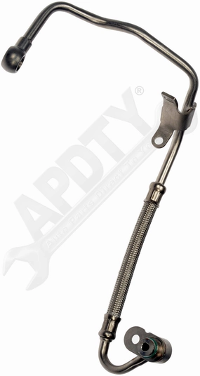 APDTY 159594 Engine Turbocharger Oil Feed Line - Supply Upper