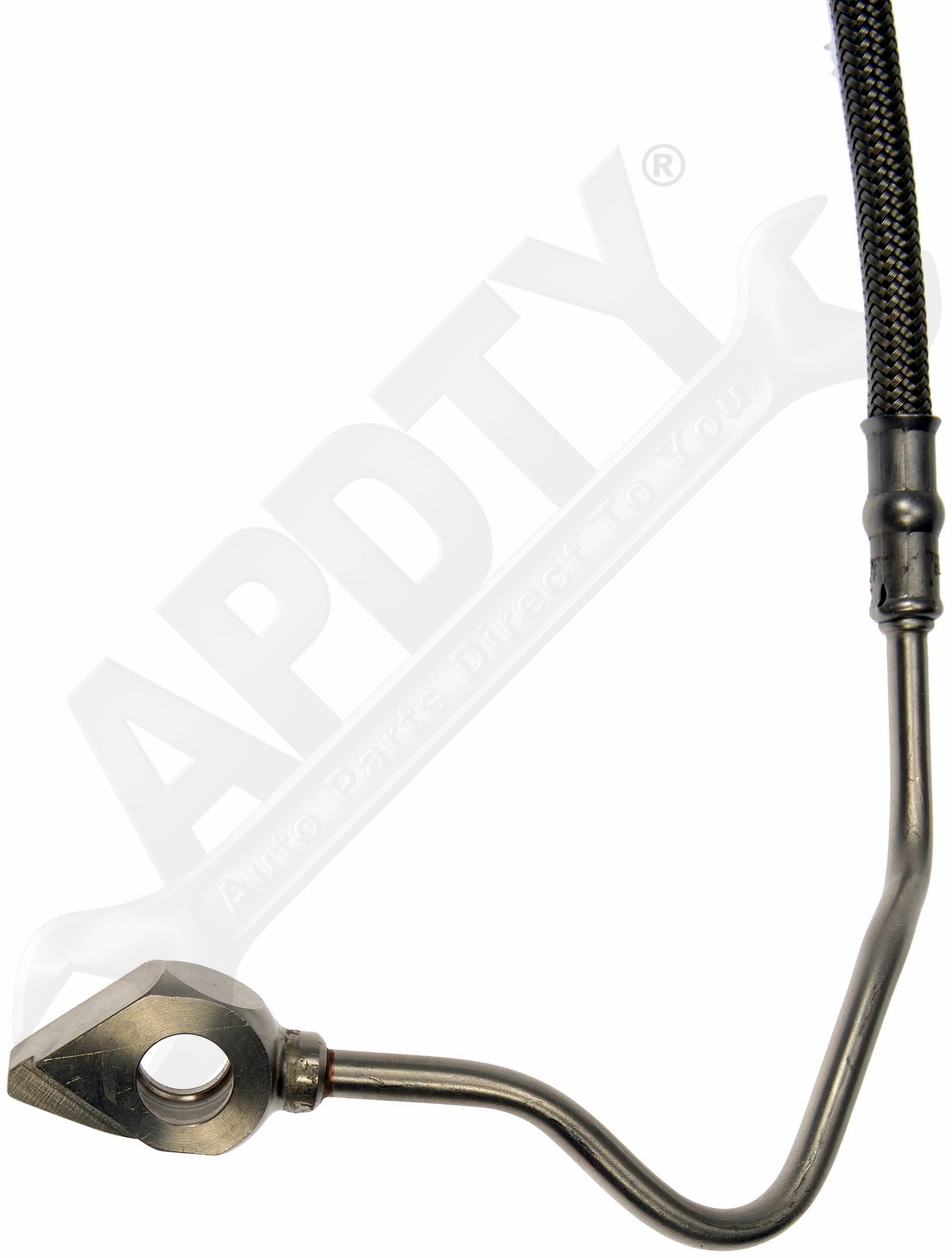 APDTY 159595 Engine Turbocharger Upper Oil Feed Supply Line