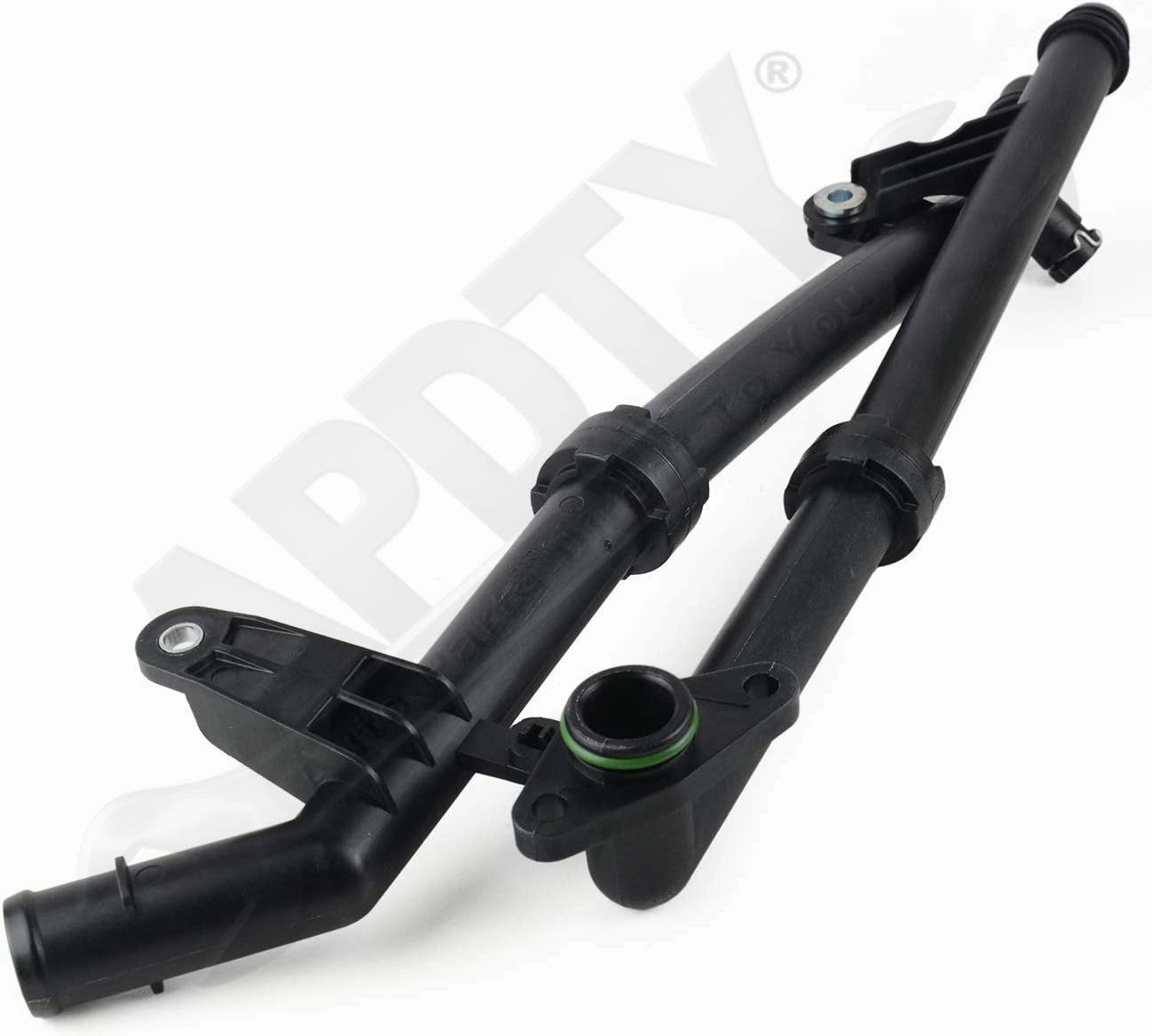 APDTY 159713 Engine Coolant Crossover Water Cooling Line Inlet Pipe
