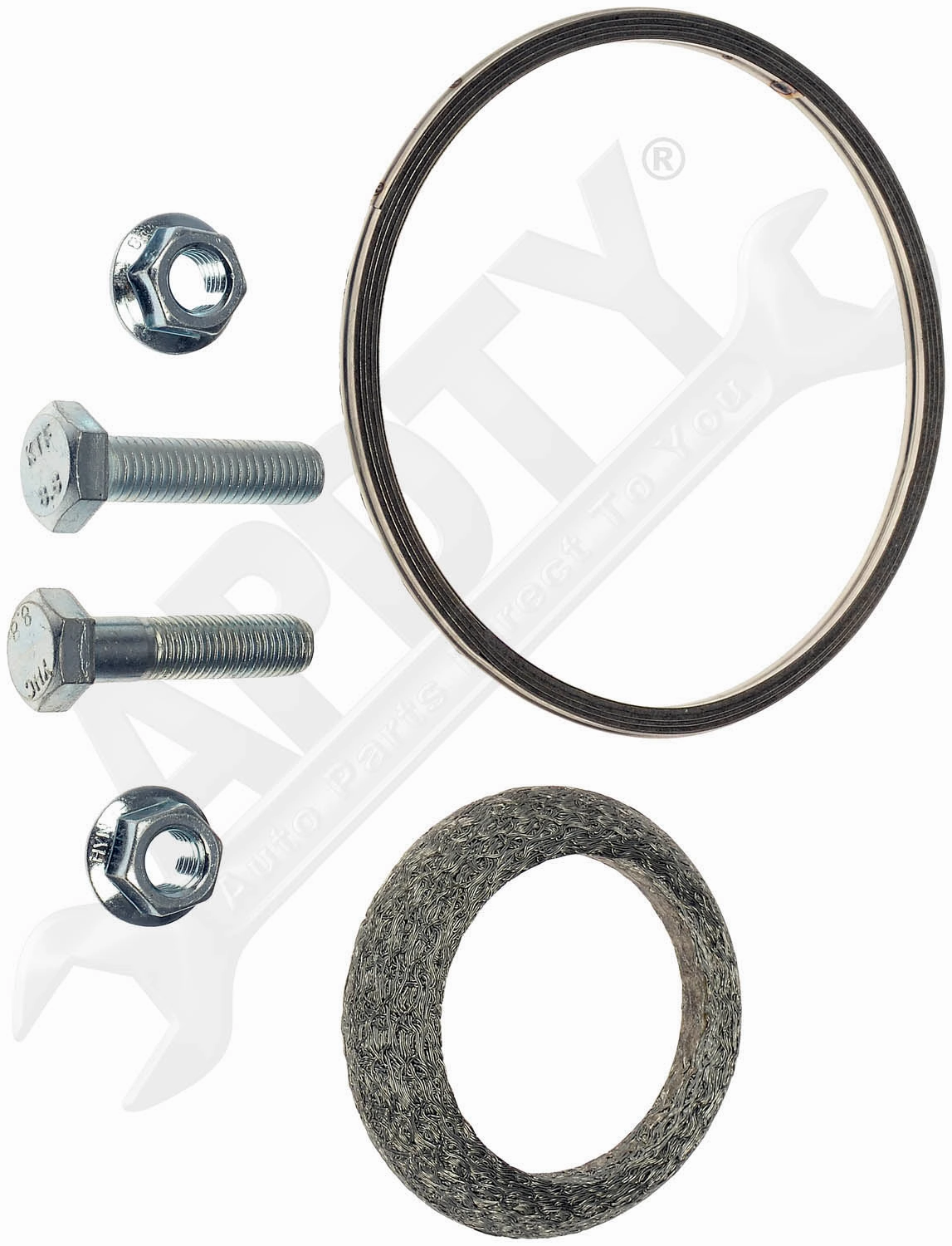 APDTY 159839 Engine Exhaust  Rear Catalytic Converter - CARB Compliant