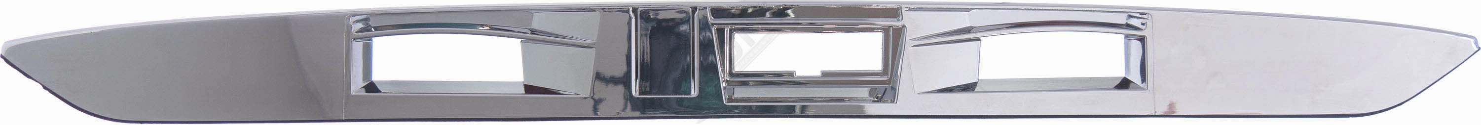 APDTY 160258 Rear Liftgate Handle Trim Panel Applique (Silver Metallic)