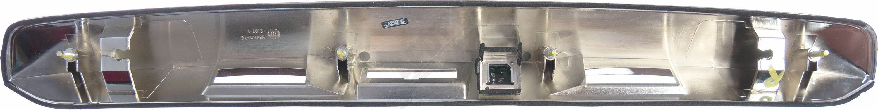 APDTY 160258 Rear Liftgate Handle Trim Panel Applique (Silver Metallic)
