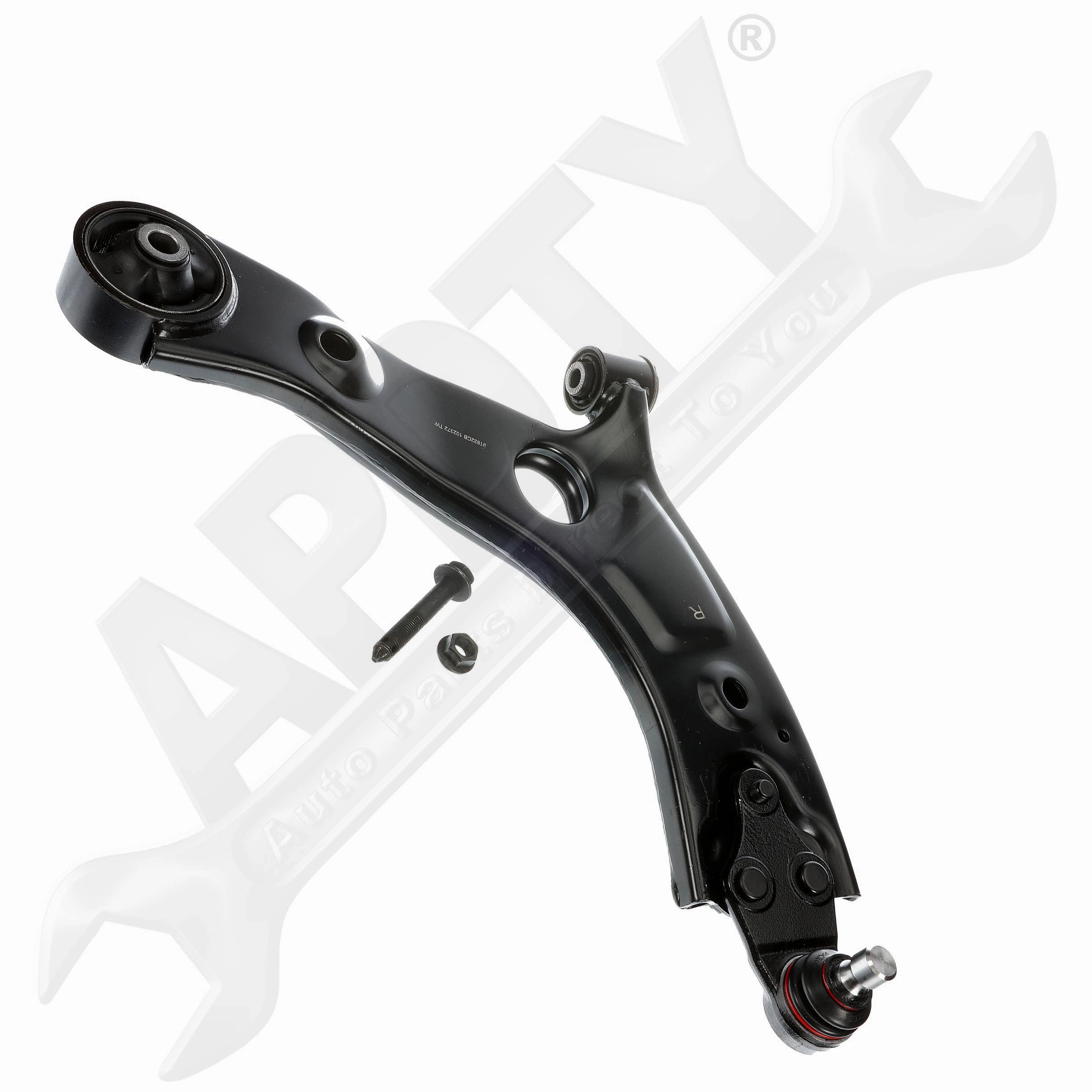 APDTY 160874 Suspension Control Arm And Ball Joint Assembly  	Front Right Lower
