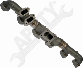 APDTY 162124 HD Exhaust Manifold Kit