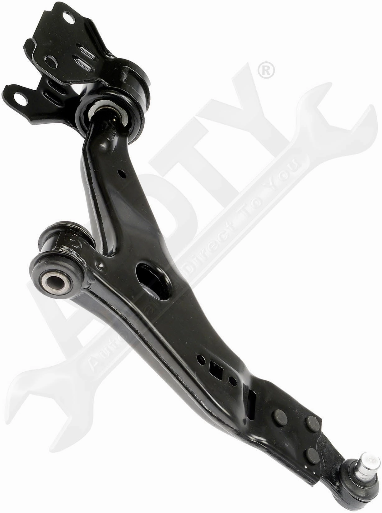 APDTY 162478 Suspension Control Arm And Ball Joint Assembly Front Left Lower