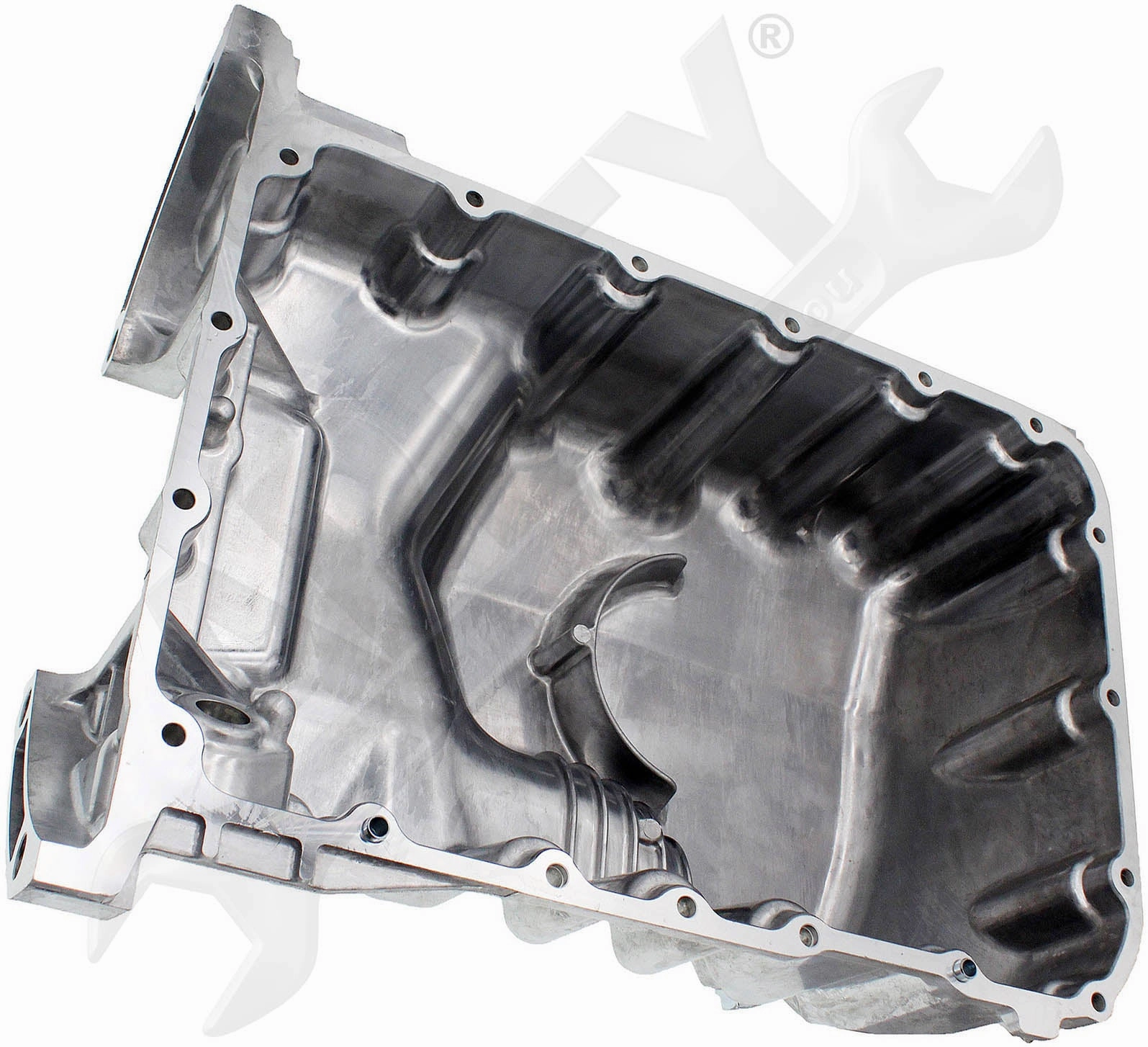 APDTY 162678 Engine Oil Pan Includes Drain Plug (Select 3.5L)