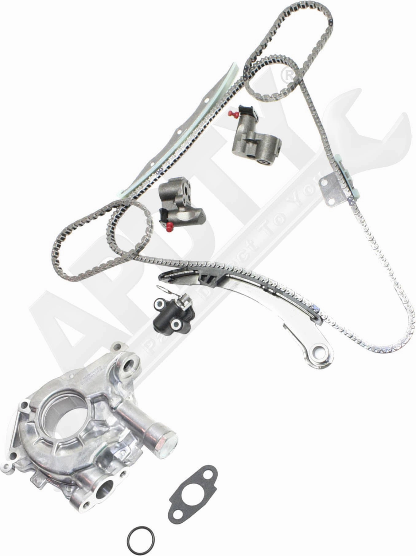 APDTY 172515 Timing Chain Kit with Oil Pump