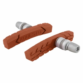 AT Threaded Pad 1 Pair All Weather Salmon Silver Offset