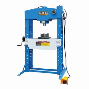 Baileigh 1004859 HSP-75A 75 Ton Air operated H-Frame Press