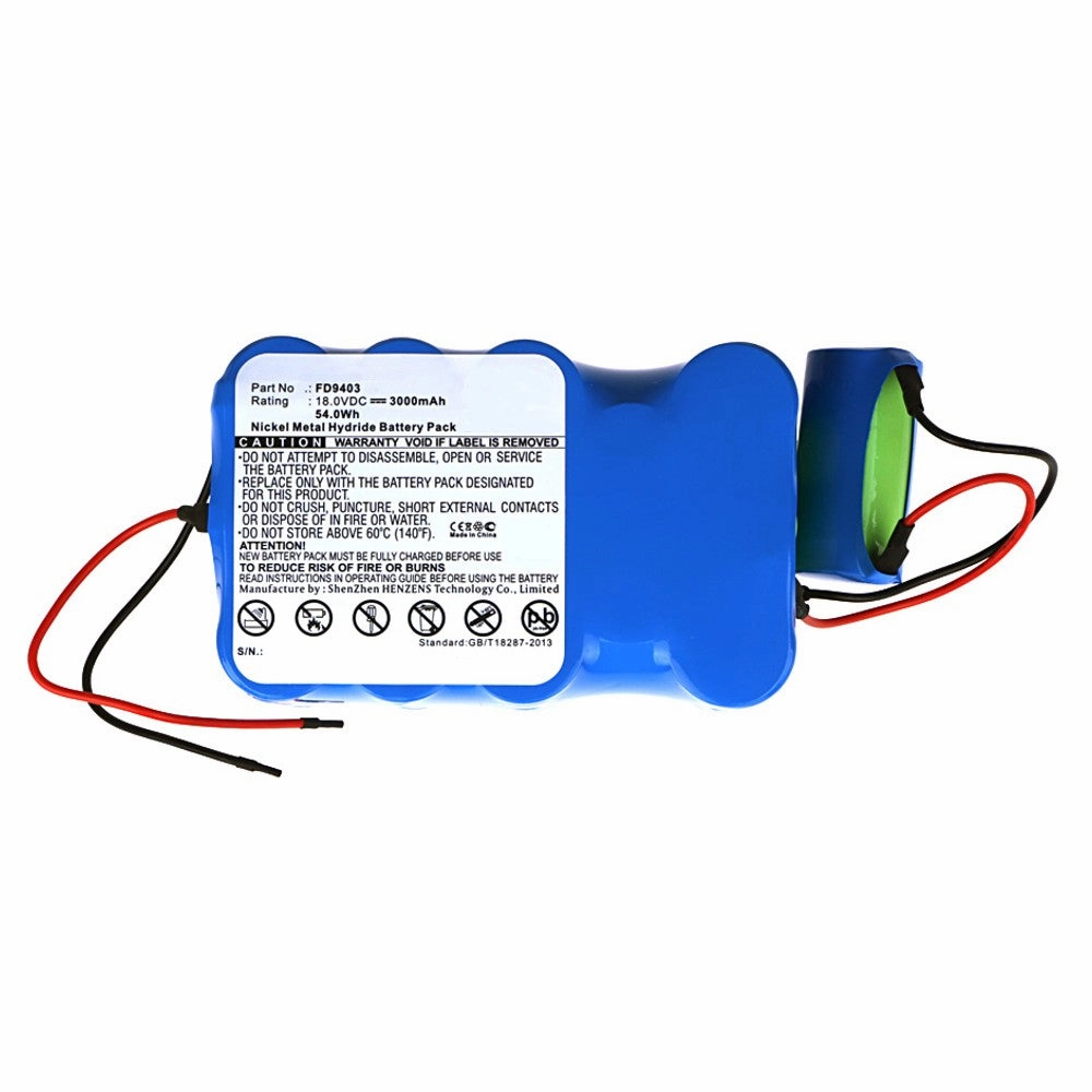 Batteries N Accessories BNA-WB-H11135 Vacuum Cleaner Battery - Ni-MH, 18V, 3000mAh, Ultra High Capacity - Replacement for Bosch 751993 Battery