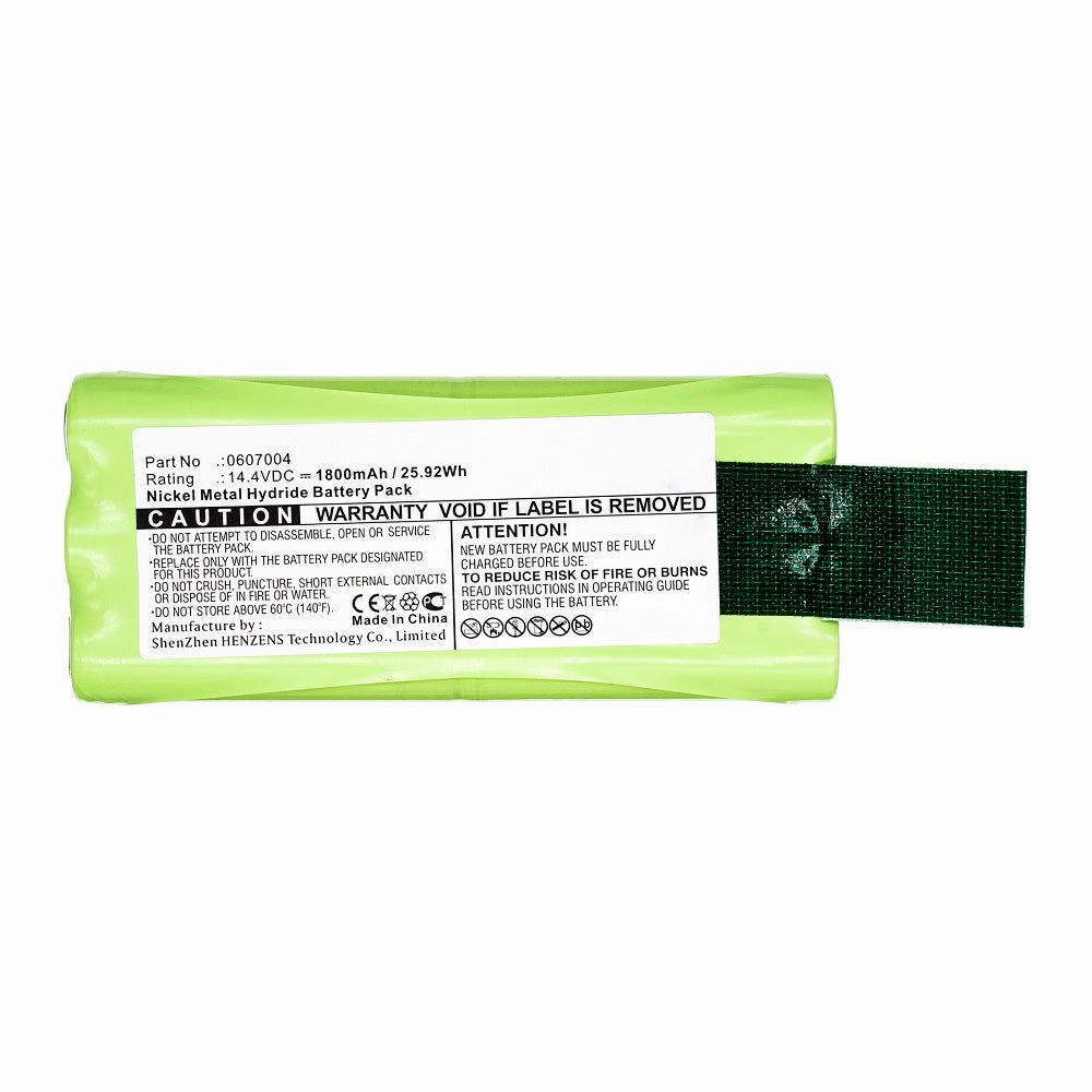 Batteries N Accessories BNA-WB-H11139 Vacuum Cleaner Battery - Ni-MH, 14.4V, 1800mAh, Ultra High Capacity - Replacement for Dirt Devil 607004 Battery