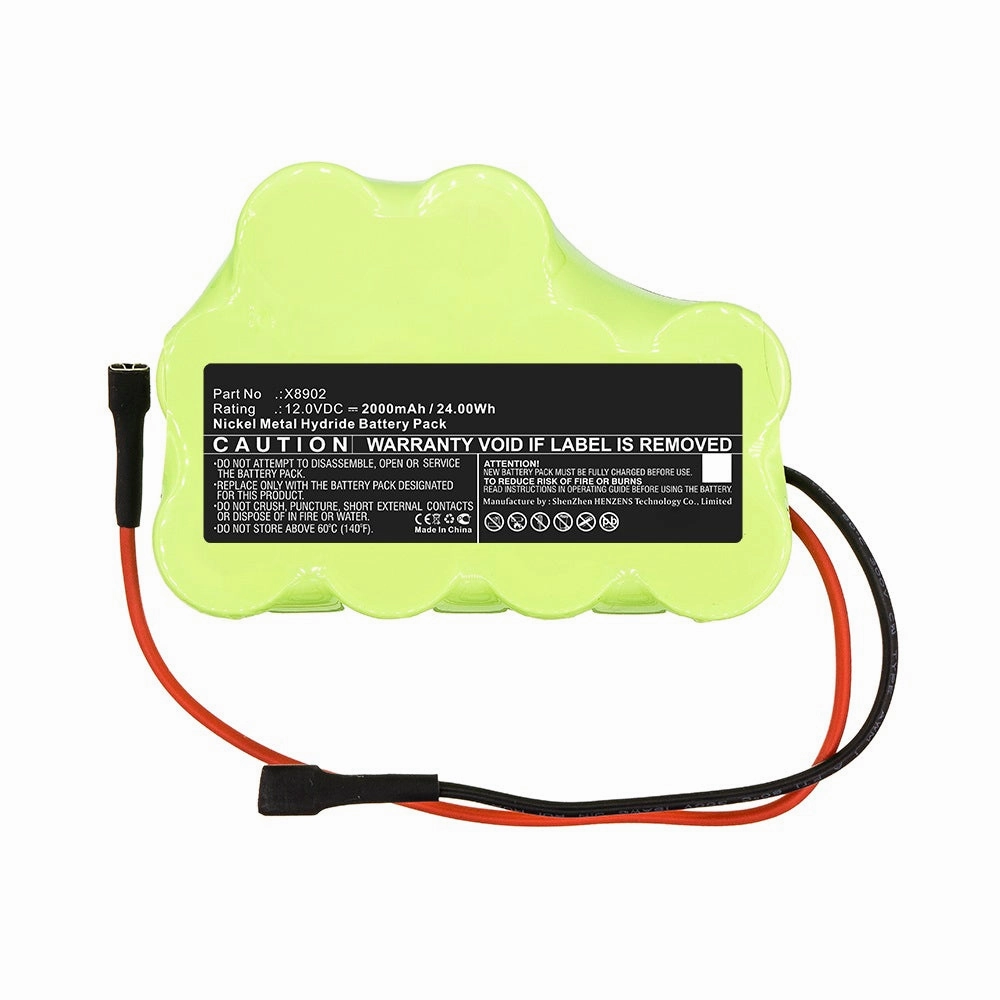 Batteries N Accessories BNA-WB-H13853 Vacuum Cleaner Battery - Ni-MH, 12V, 2000mAh, Ultra High Capacity - Replacement for Shark X8902 Battery