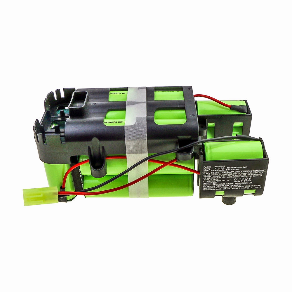Batteries N Accessories BNA-WB-H16314 Vacuum Cleaner Battery - Ni-MH, 30V, 3000mAh, Ultra High Capacity - Replacement for Hoover 48006265 Battery
