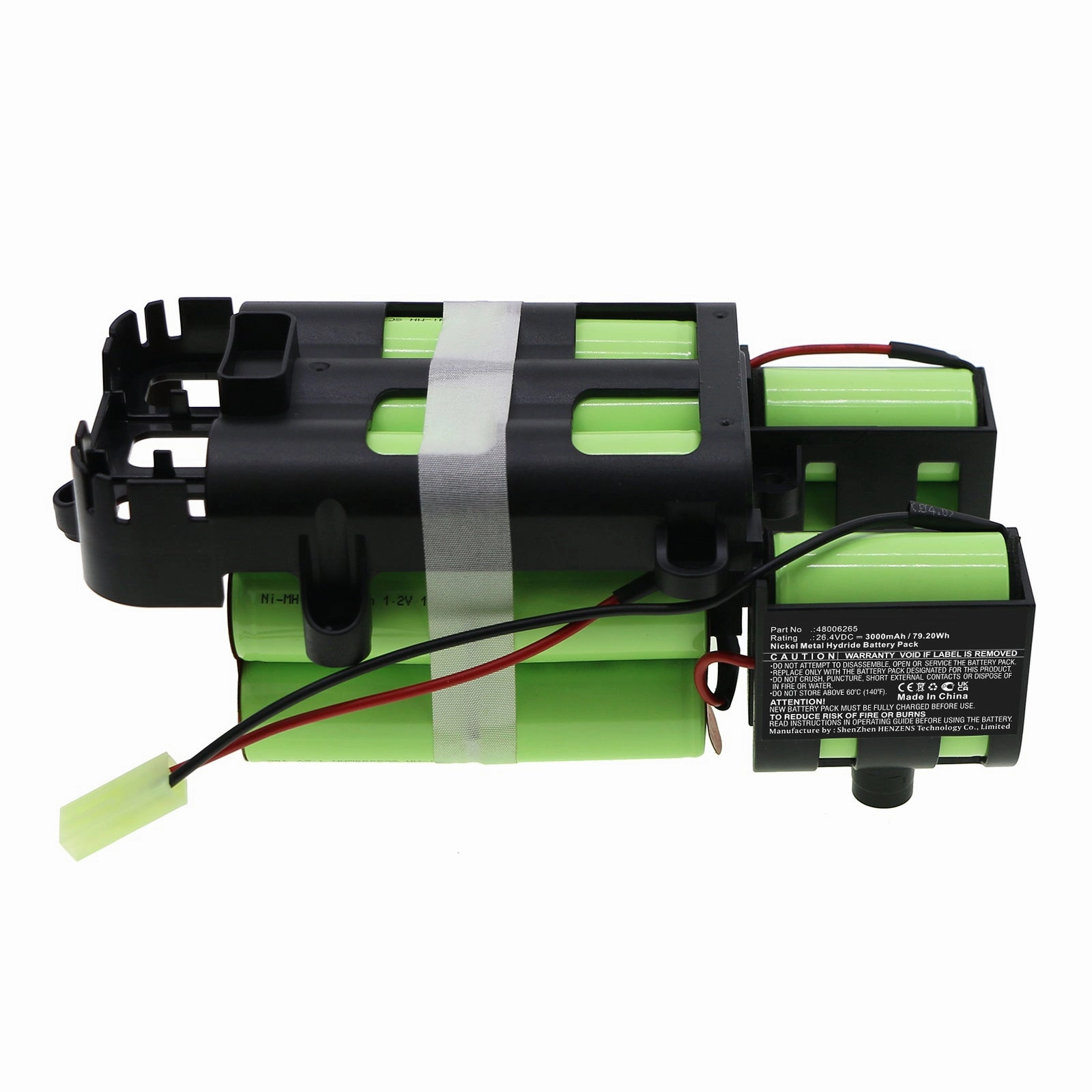 Batteries N Accessories BNA-WB-H17565 Vacuum Cleaner Battery - Ni-MH, 26.4V, 3000mAh, Ultra High Capacity - Replacement for Hoover 48006265 Battery
