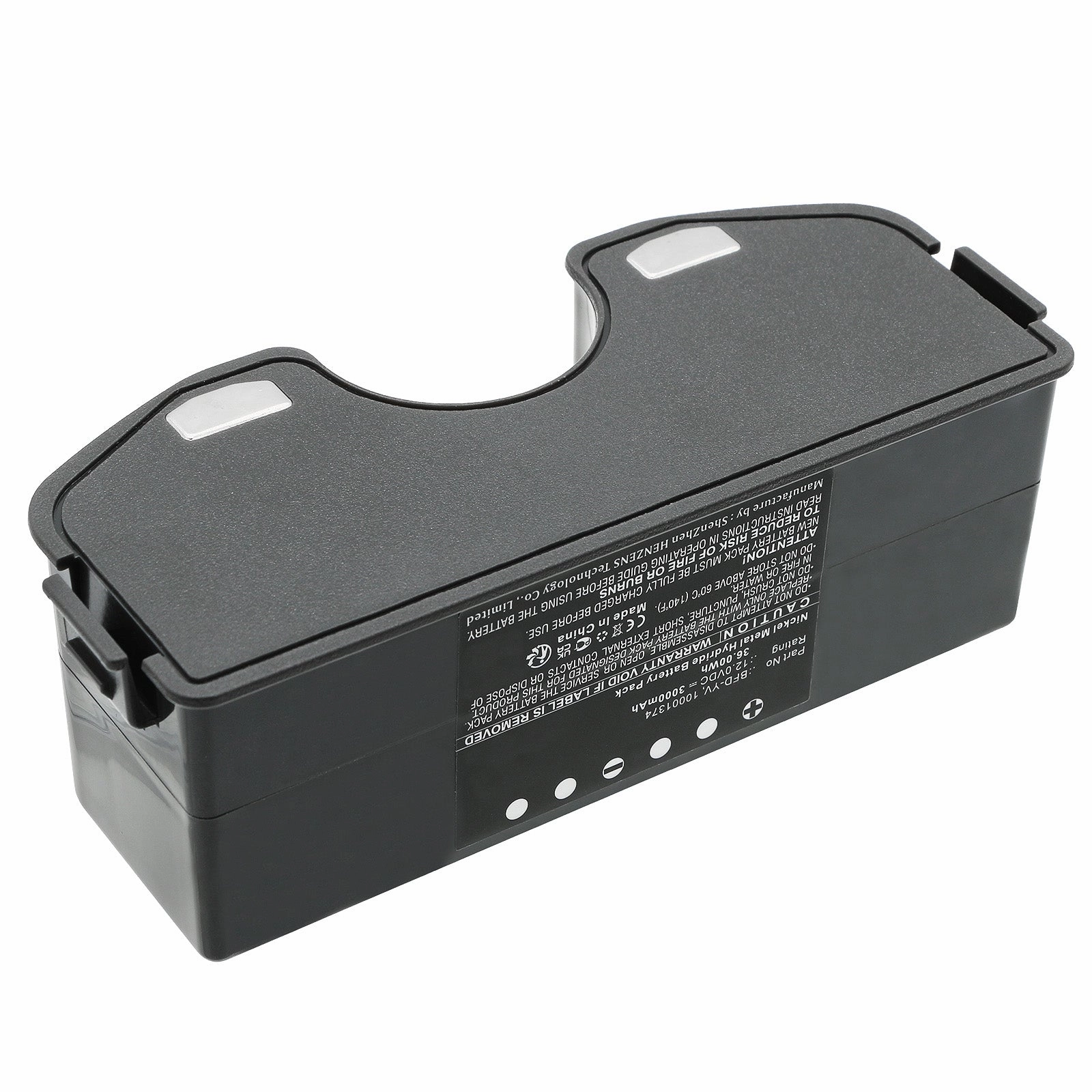 Batteries N Accessories BNA-WB-H18407 Vacuum Cleaner Battery - Ni-MH, 12V, 3000mAh, Ultra High Capacity - Replacement for Ecovacs BFD-YV Battery