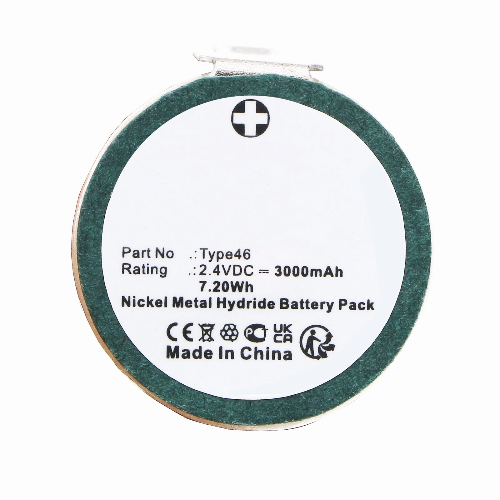 Batteries N Accessories BNA-WB-H18631 Vacuum Cleaner Battery - Ni-MH, 2.4V, 3000mAh, Ultra High Capacity - Replacement for AEG Type46 Battery