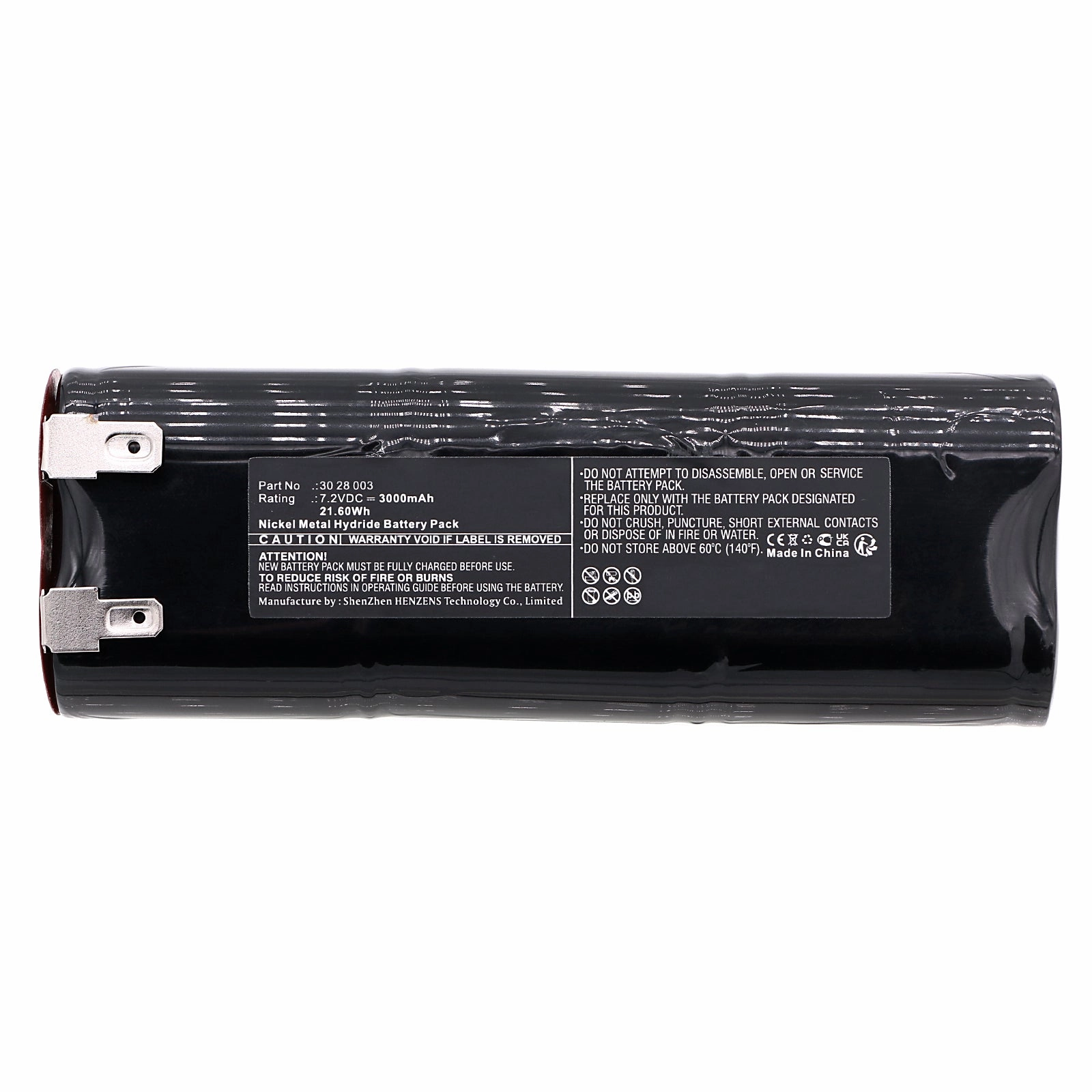 Batteries N Accessories BNA-WB-H18859 Vacuum Cleaner Battery - Ni-MH, 7.2V, 3000mAh, Ultra High Capacity - Replacement for Fakir 30 27 003, 30 28 003 Battery
