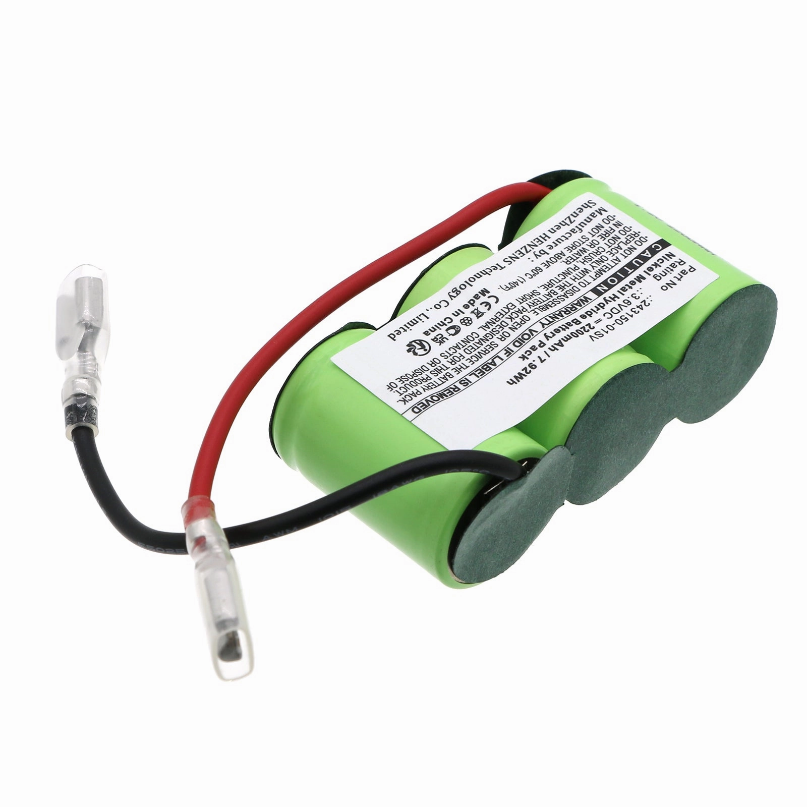 Batteries N Accessories BNA-WB-H19294 Vacuum Cleaner Battery - Ni-MH, 3.6V, 2200mAh, Ultra High Capacity - Replacement for Black & Decker 243150-01SV Battery