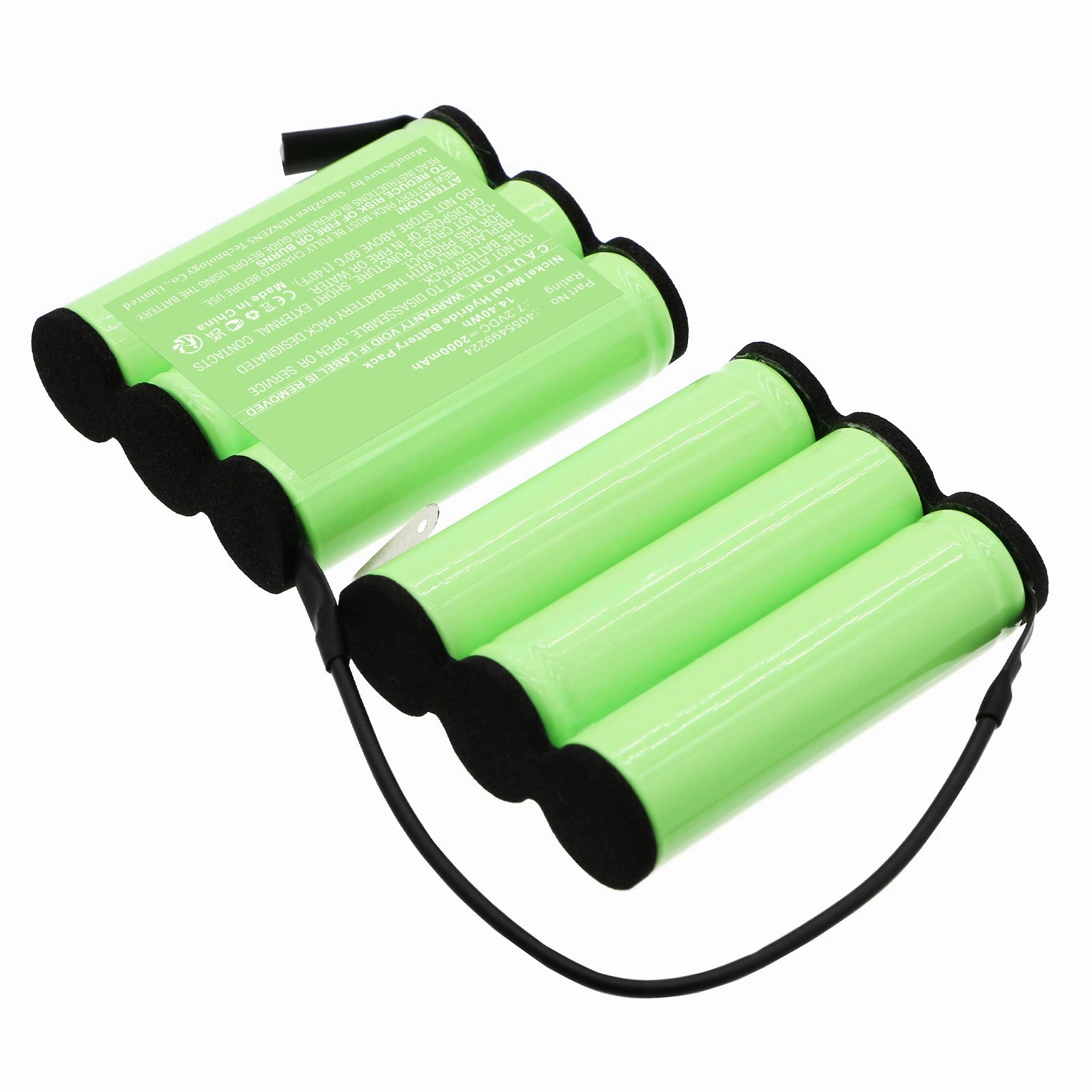 Batteries N Accessories BNA-WB-H19469 Vacuum Cleaner Battery - Ni-MH, 7.2V, 2000mAh, Ultra High Capacity - Replacement for AEG F692864 Battery
