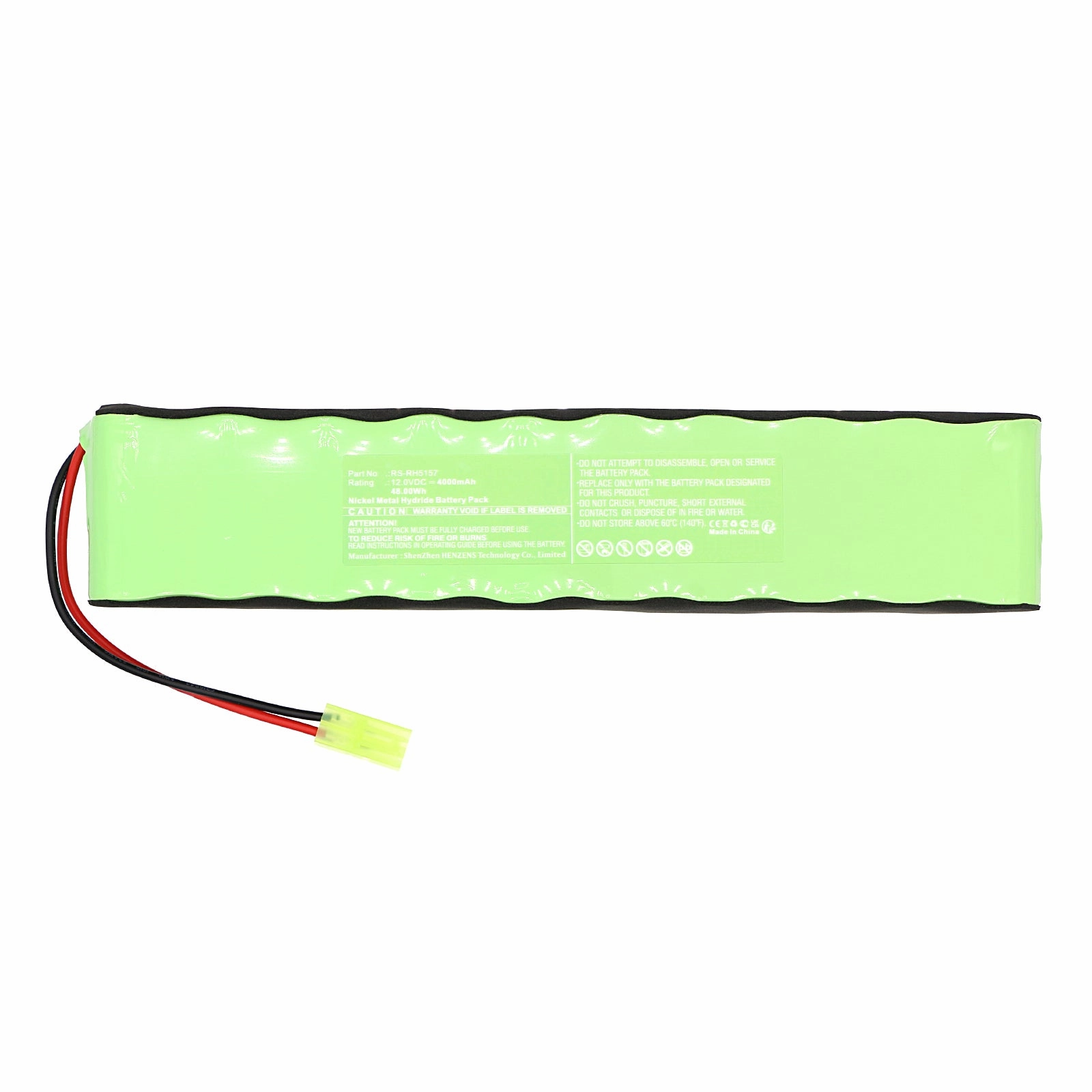 Batteries N Accessories BNA-WB-H19626 Vacuum Cleaner Battery - Ni-MH, 12V, 4000mAh, Ultra High Capacity - Replacement for Rowenta RS-RH5157 Battery
