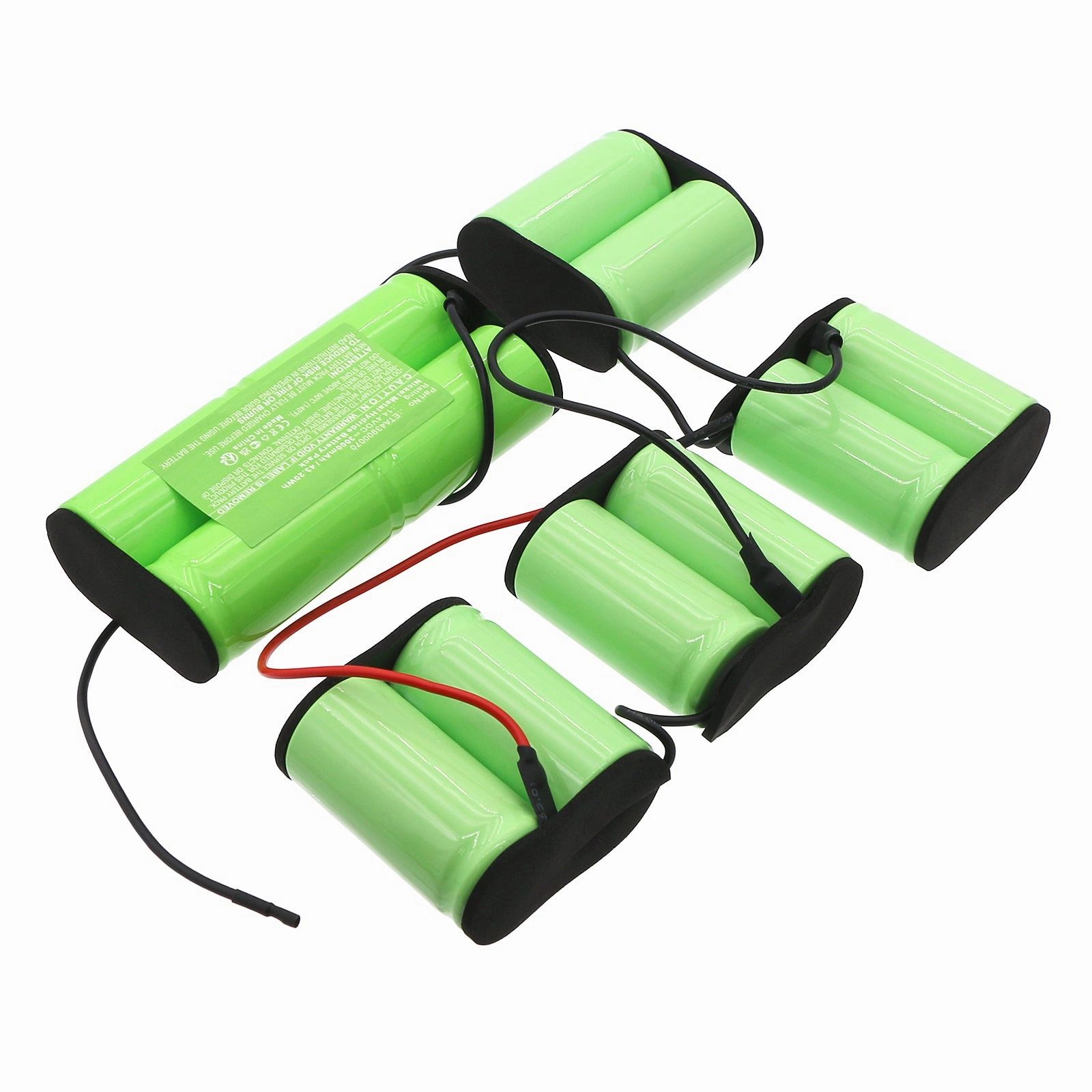 Batteries N Accessories BNA-WB-H19799 Vacuum Cleaner Battery - Ni-MH, 14.4V, 3000mAh, Ultra High Capacity - Replacement for ETA ETA43900070 Battery