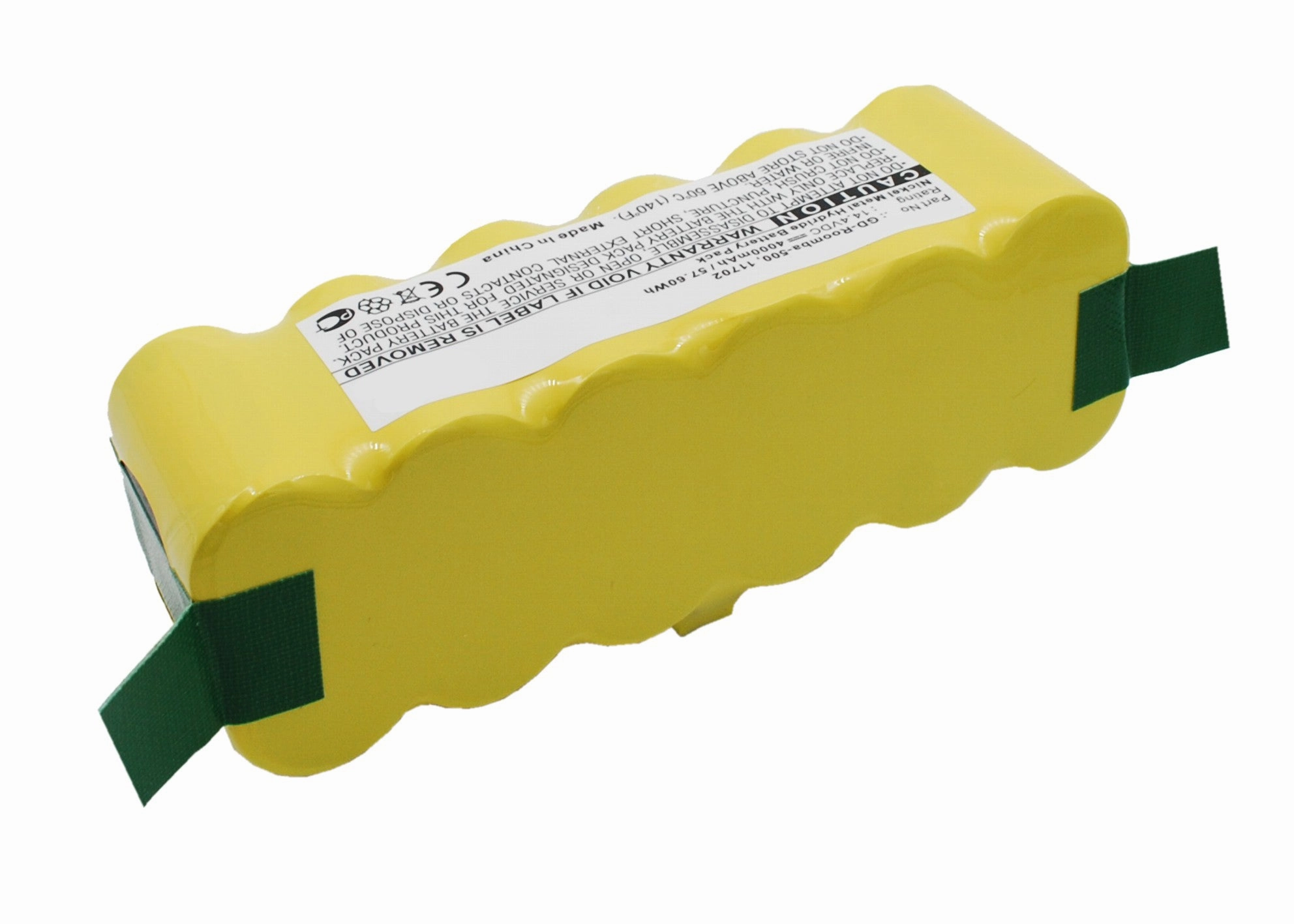 Batteries N Accessories BNA-WB-H6705 Vacuum Cleaners Battery - Ni-MH, 14.4V, 4000 mAh, Ultra High Capacity Battery - Replacement for Auto Cleaner 11702 Battery
