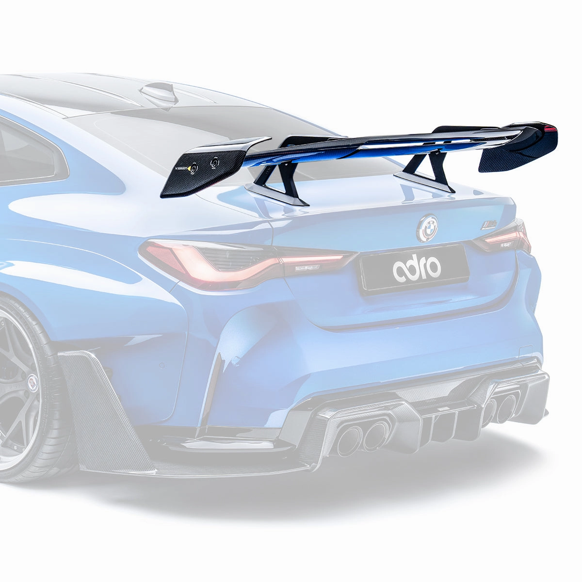 BMW G82 M4 AT-R3 Dry Carbon Fiber Swan Neck Wing 2020 